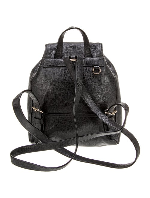 Coach Leather Backpack