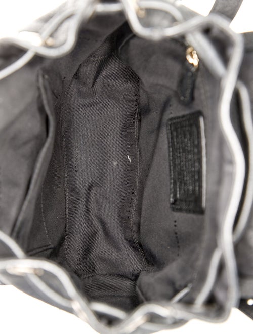 Coach Leather Backpack