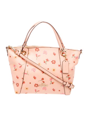 Coach Leather Top Handle Bag