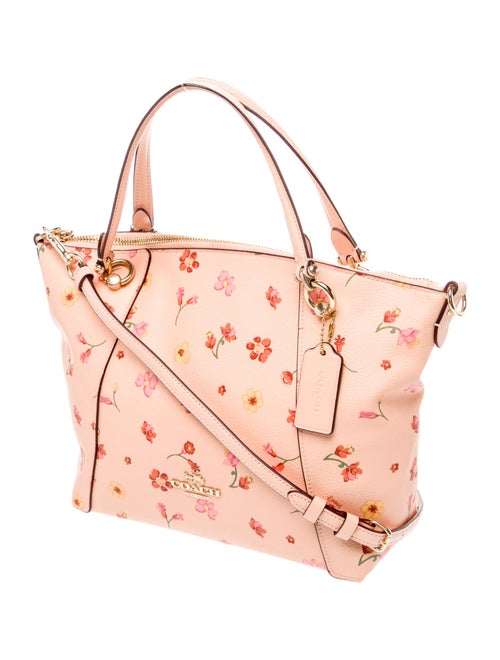 Coach Leather Top Handle Bag