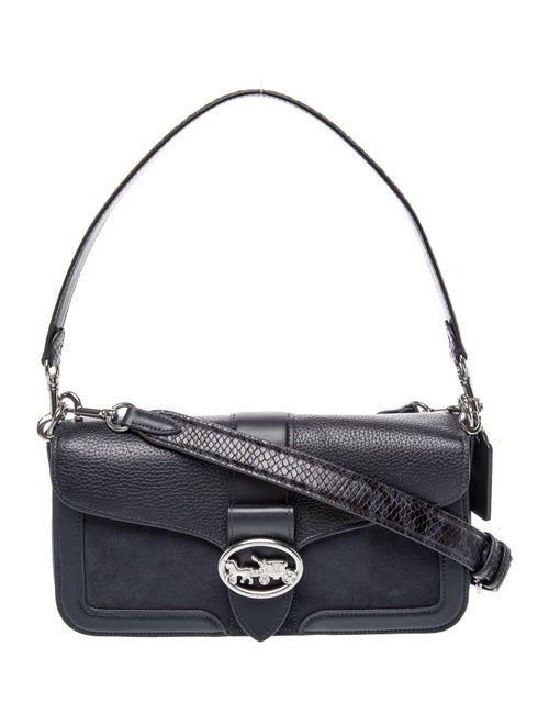 Coach Leather Top Handle Bag