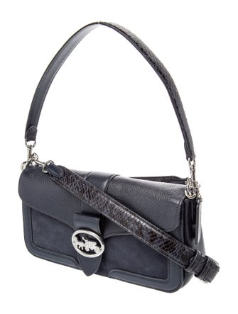 Coach Leather Top Handle Bag