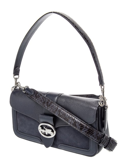 Coach Leather Top Handle Bag