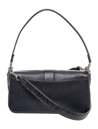 Coach Leather Top Handle Bag