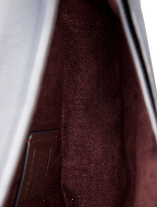 Coach Leather Top Handle Bag