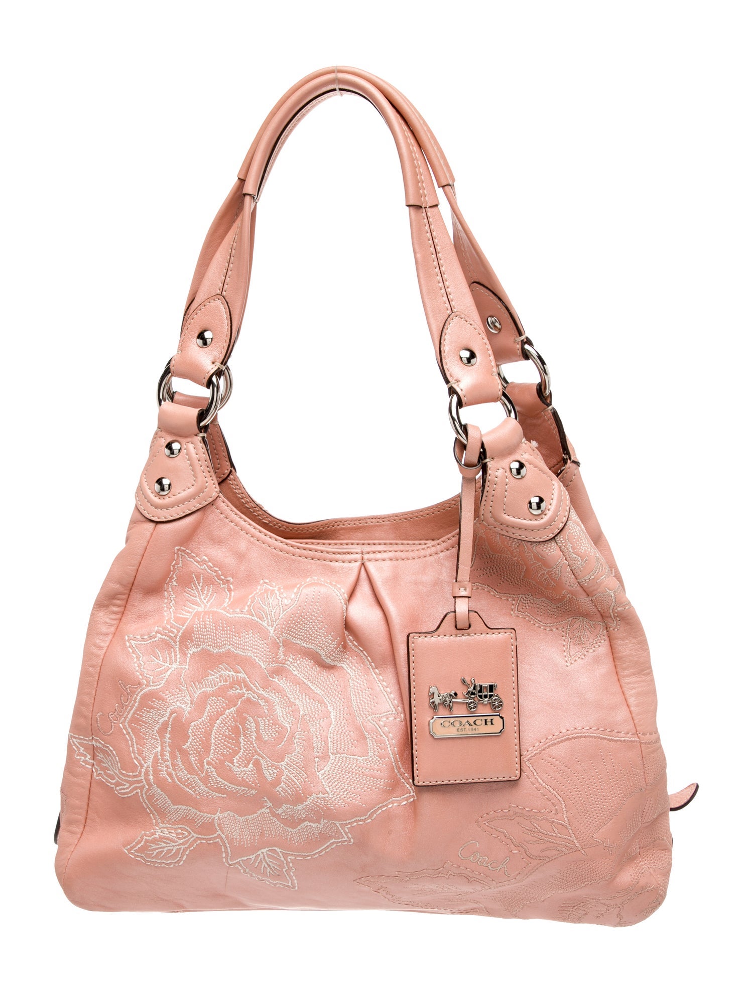 Coach Leather Shoulder Bag