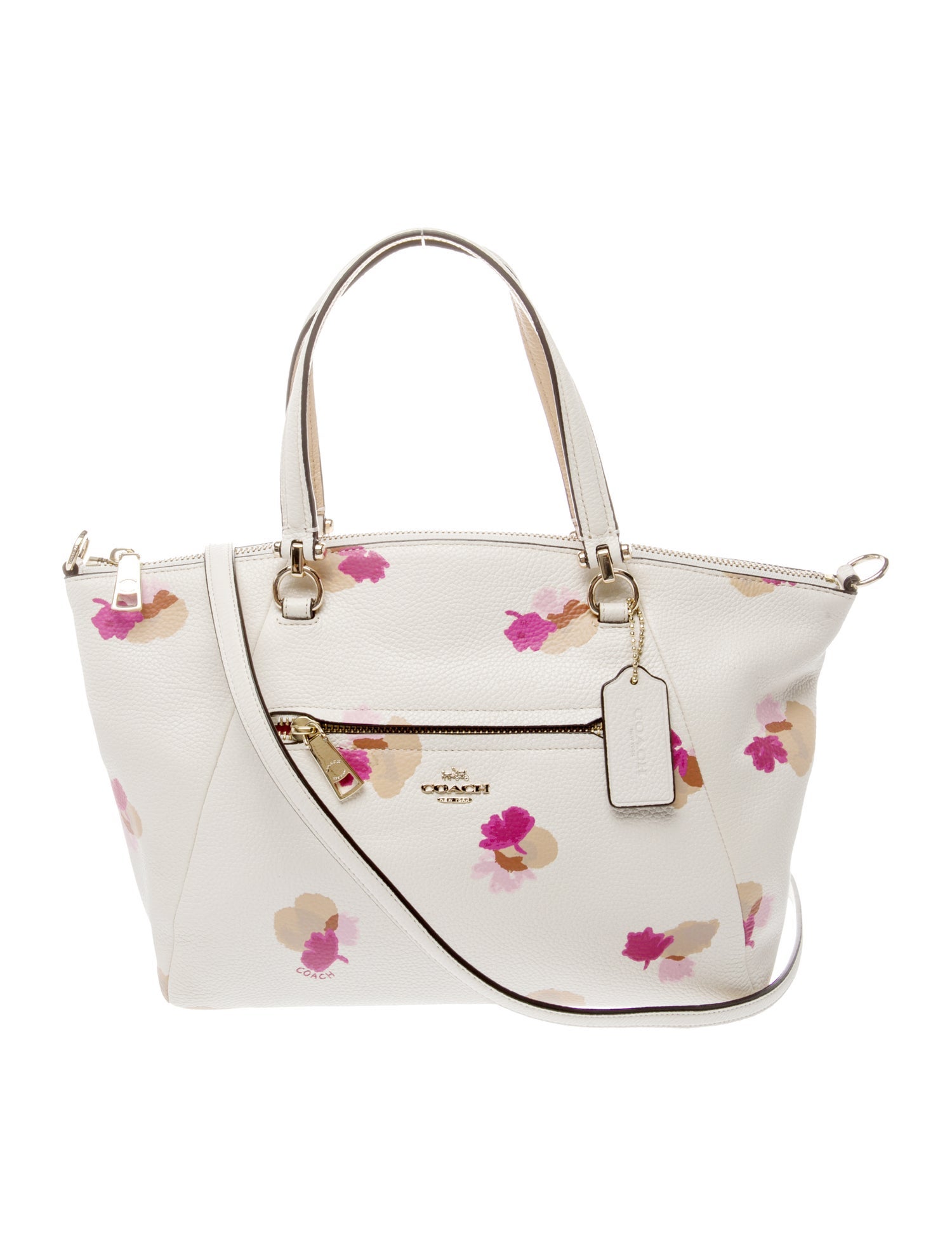 Coach Leather Top Handle Bag