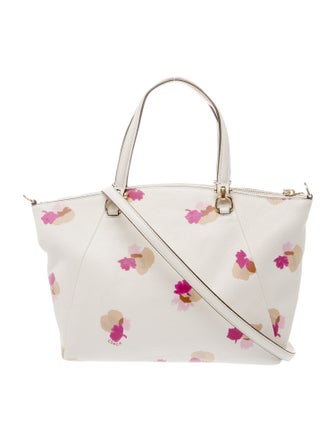 Coach Leather Top Handle Bag