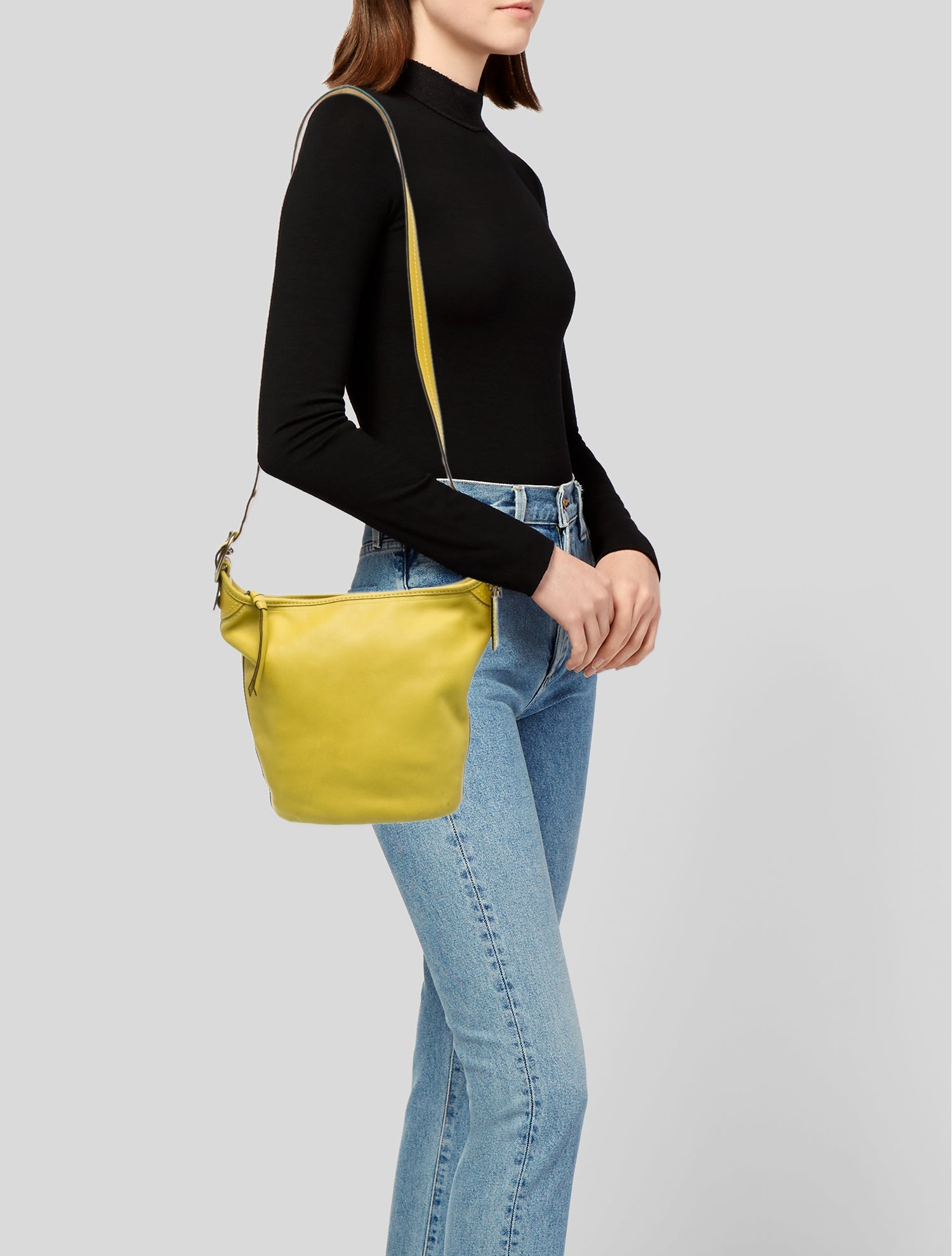 Coach Leather Messenger Bag