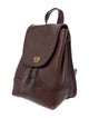 Coach Leather Backpack