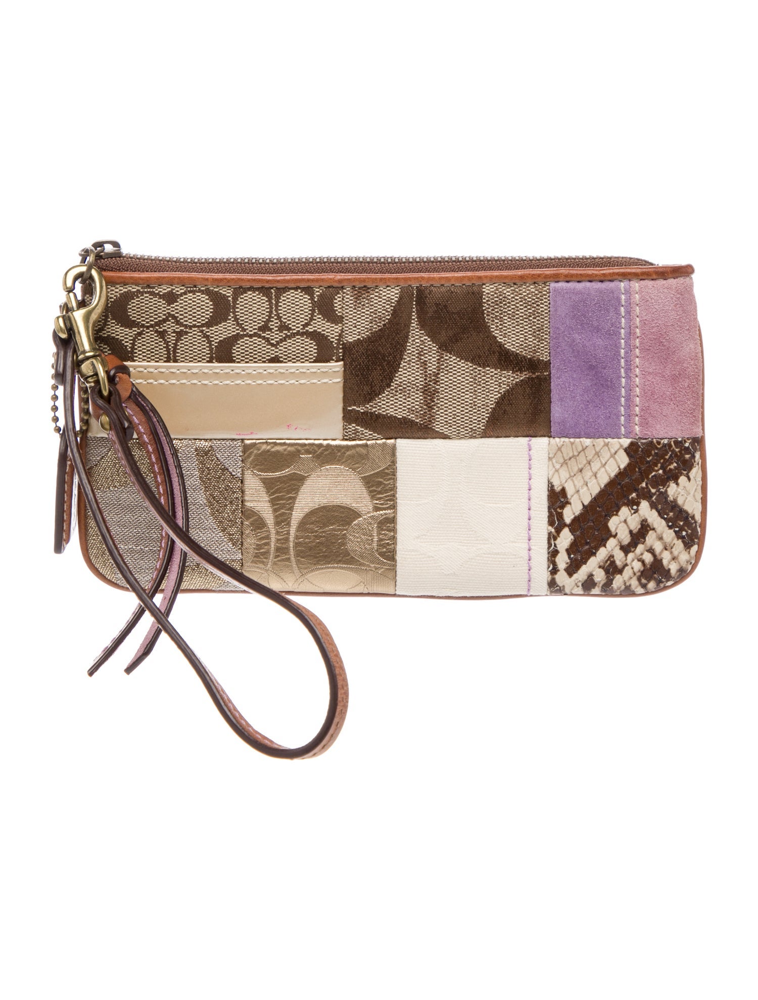 Coach Canvas Clutch