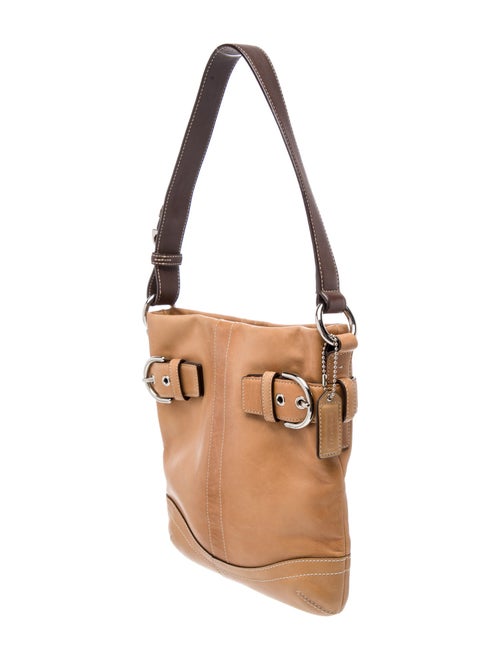 Coach Leather Top Handle Bag