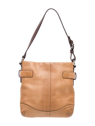 Coach Leather Top Handle Bag