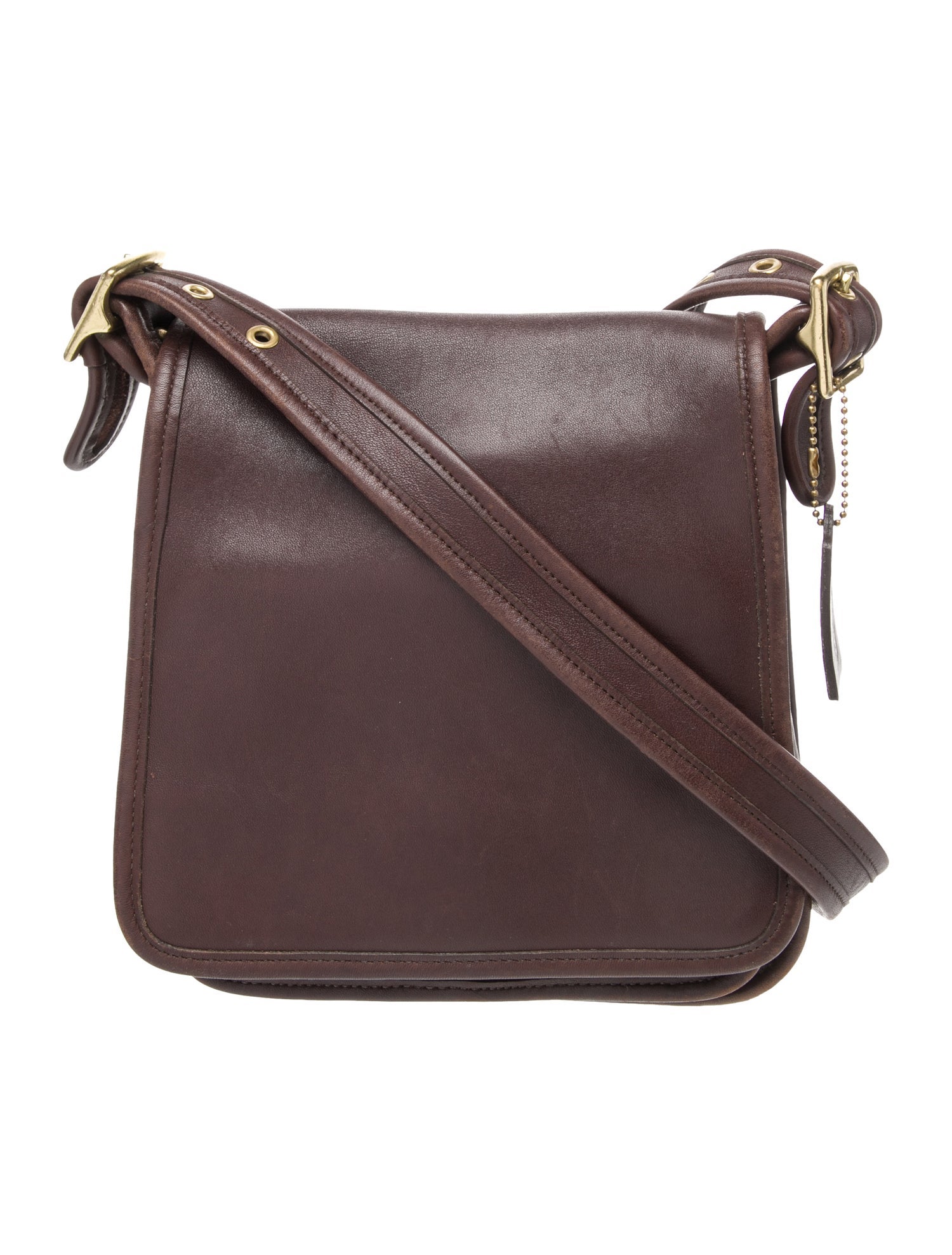 Coach Leather Messenger Bag