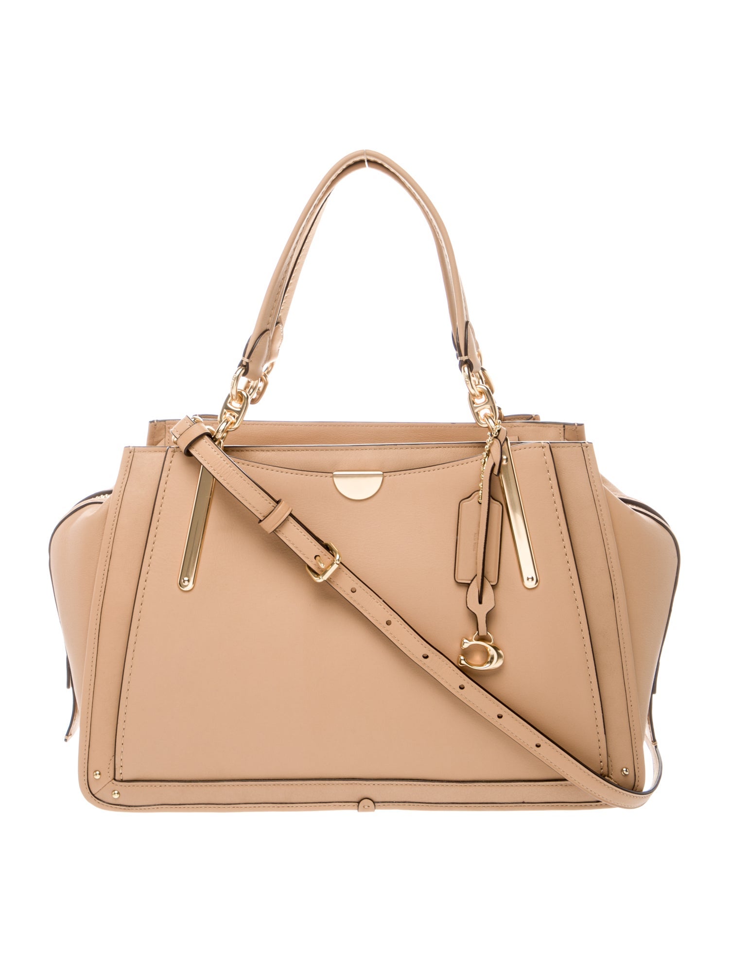 Coach Leather Shoulder Bag