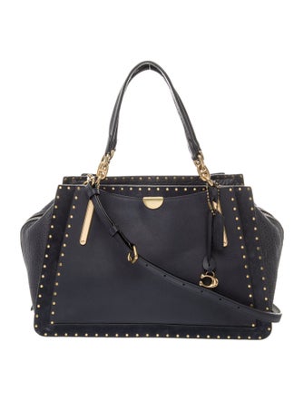 Coach Leather Top Handle Bag