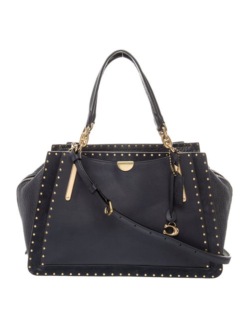 Coach Leather Top Handle Bag