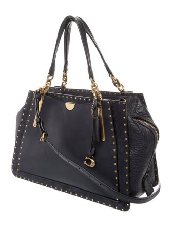 Coach Leather Top Handle Bag