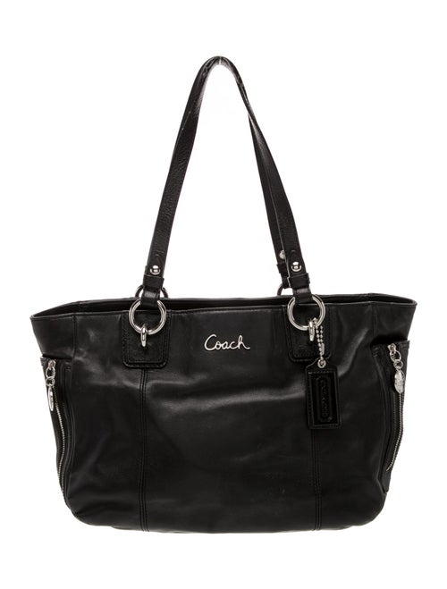 Coach Leather Top Handle Bag