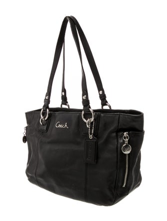 Coach Leather Top Handle Bag