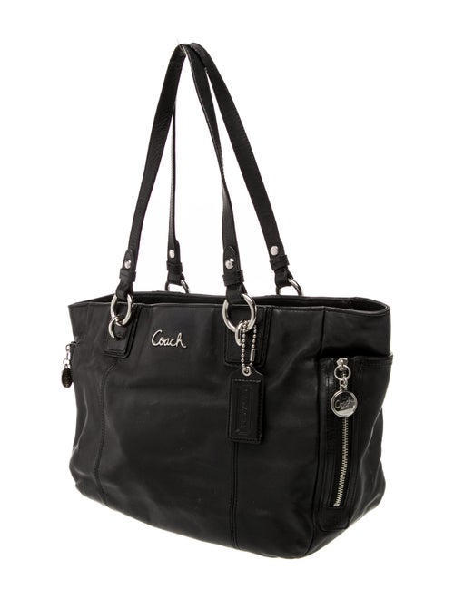 Coach Leather Top Handle Bag