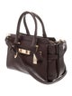 Coach Leather Top Handle Bag