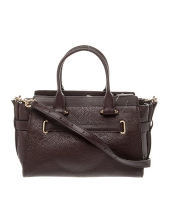 Coach Leather Top Handle Bag