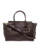 Coach Leather Top Handle Bag