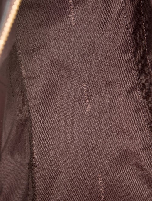 Coach Leather Top Handle Bag