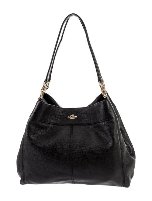 Coach Leather Top Handle Bag