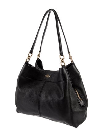 Coach Leather Top Handle Bag