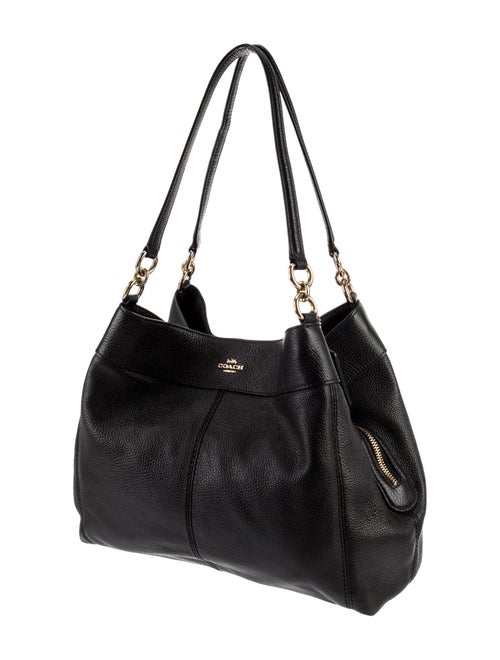 Coach Leather Top Handle Bag