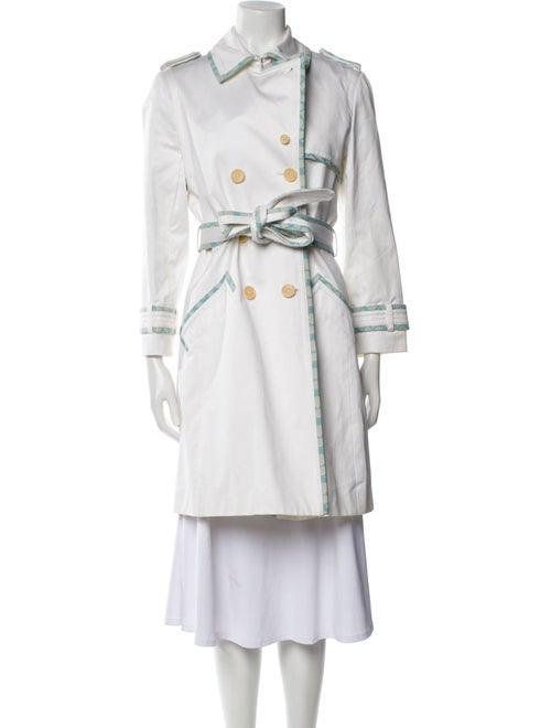 Coach Leather Trench Coat