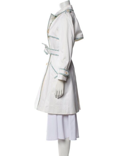 Coach Leather Trench Coat