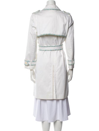 Coach Leather Trench Coat