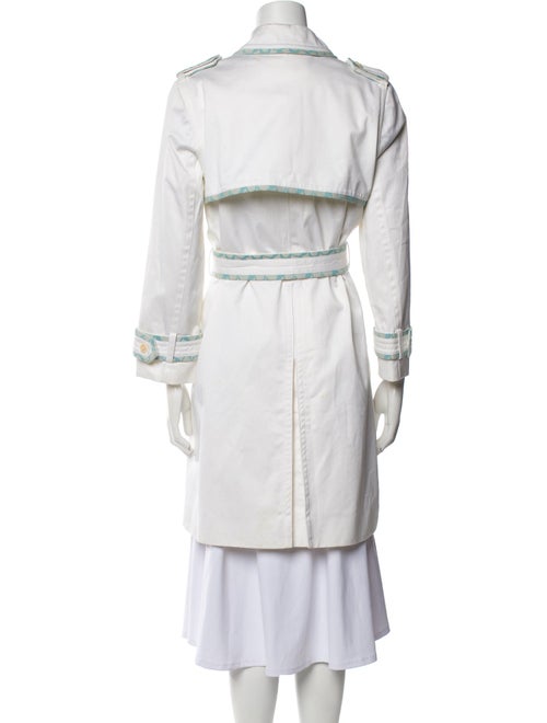 Coach Leather Trench Coat