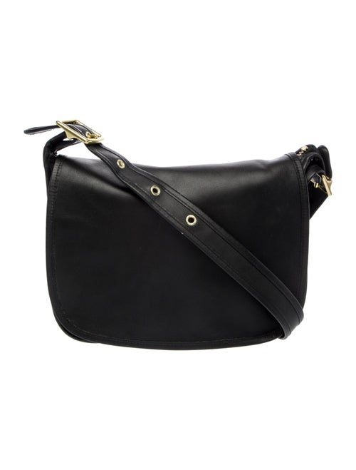 Coach Leather Messenger Bag