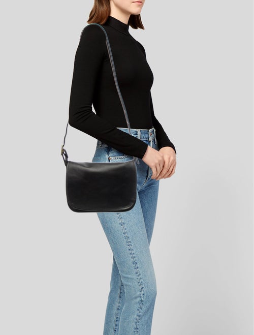 Coach Leather Messenger Bag