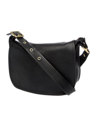 Coach Leather Messenger Bag