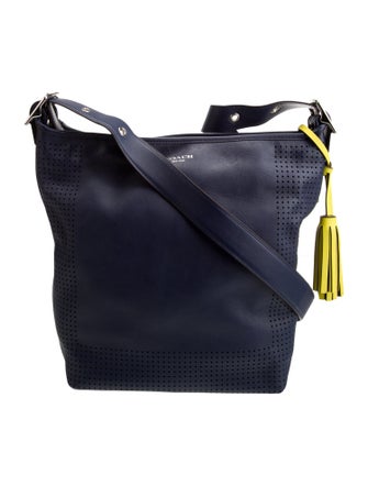 Coach Leather Messenger Bag