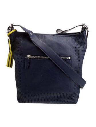 Coach Leather Messenger Bag