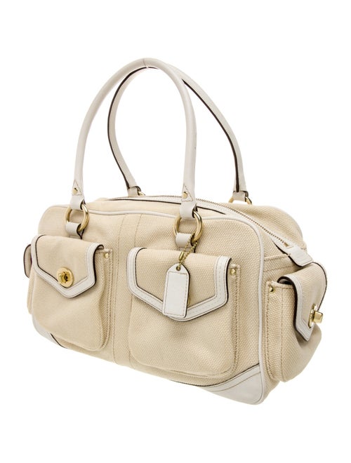 Coach Canvas Top Handle Bag