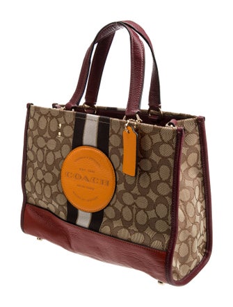 Coach Monogram Top Handle Bag