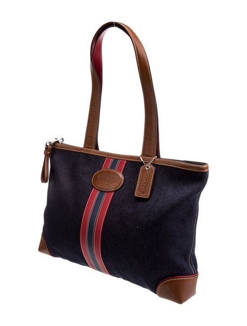 Coach Leather Top Handle Bag