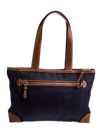 Coach Leather Top Handle Bag