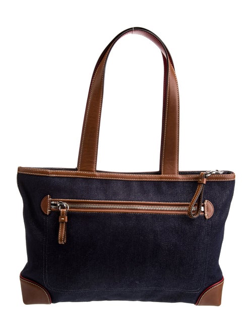 Coach Leather Top Handle Bag