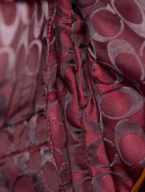 Coach Leather Top Handle Bag