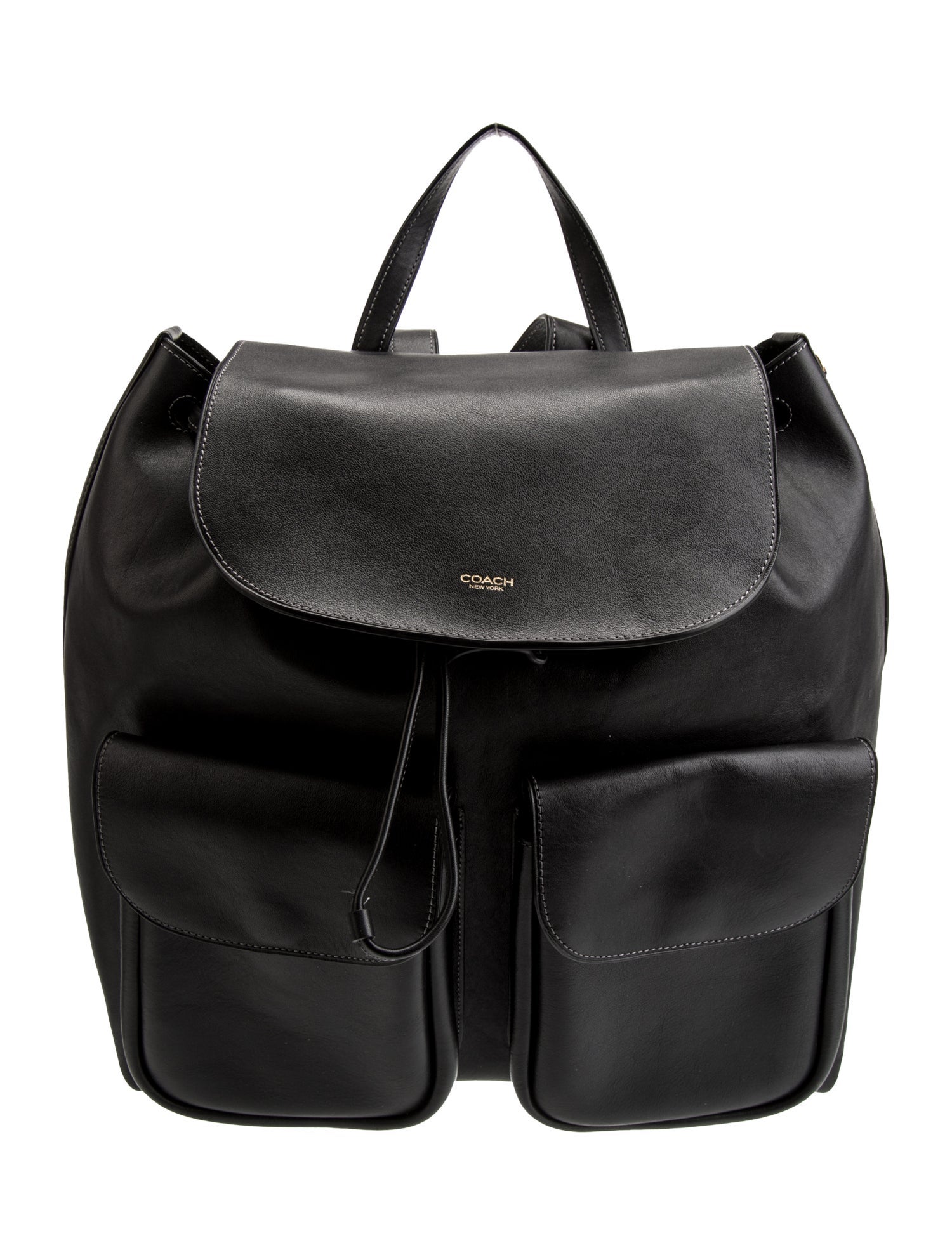 Coach Leather Backpack