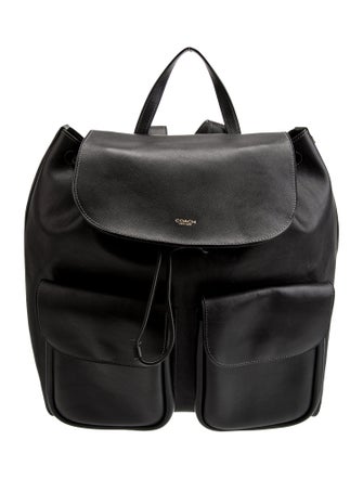 Coach Leather Backpack