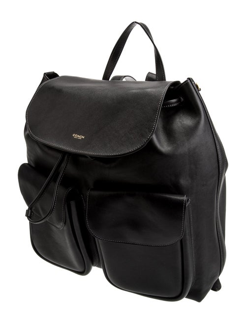 Coach Leather Backpack